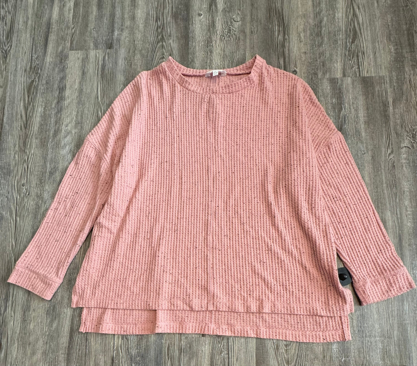 Top Long Sleeve Basic By Time And Tru  Size: Xl