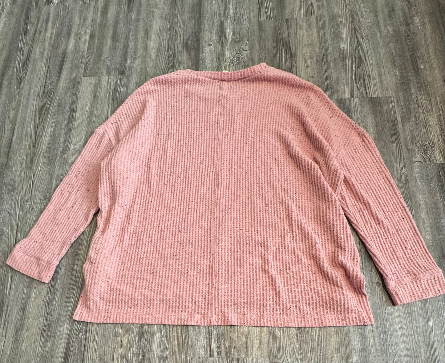 Top Long Sleeve Basic By Time And Tru  Size: Xl