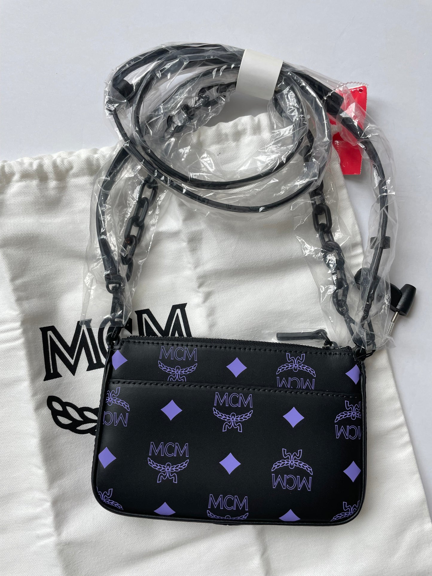 Crossbody Designer By Mcm  Size: Small