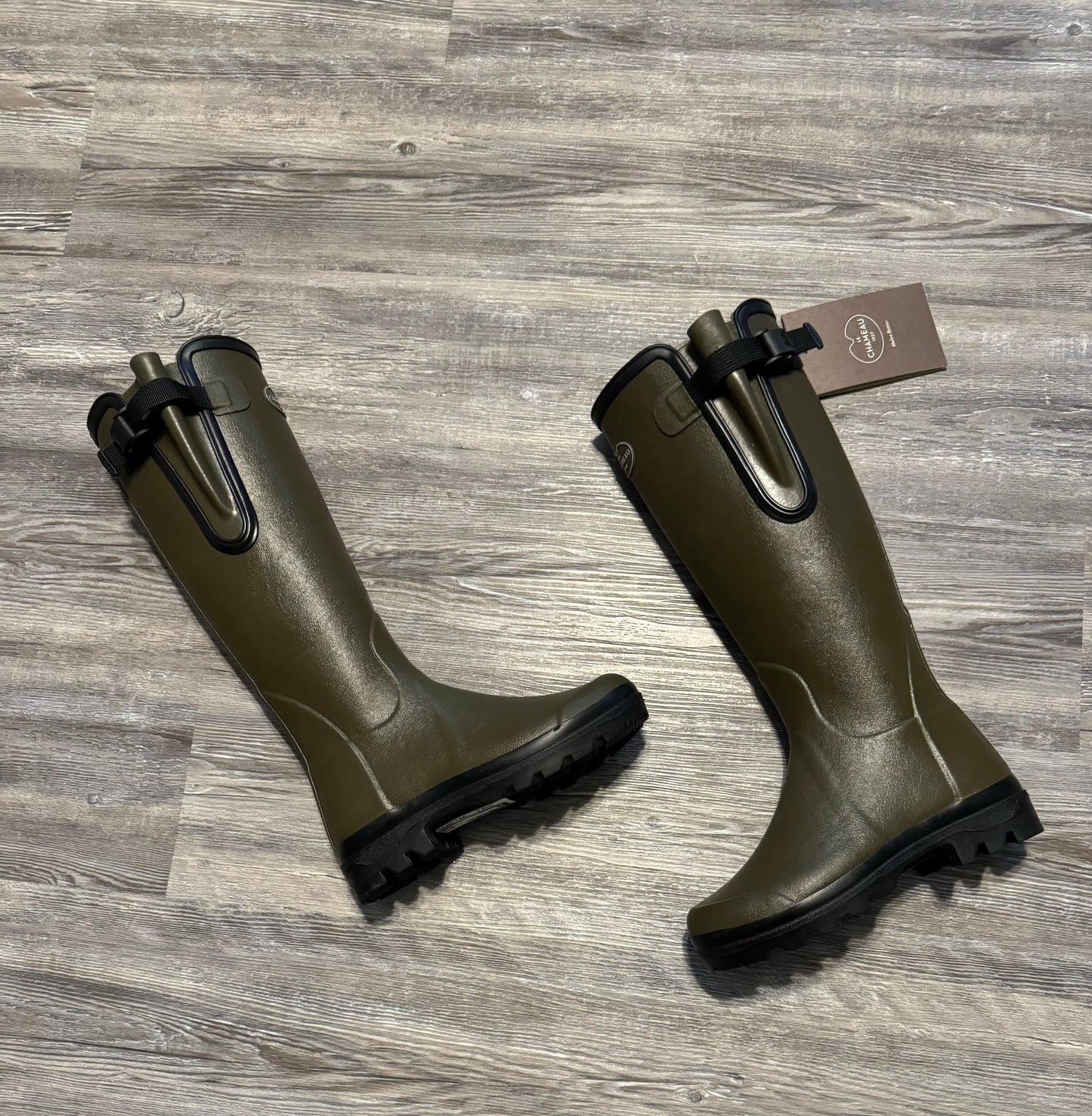 Boots Rain By Chameau  Size: 6