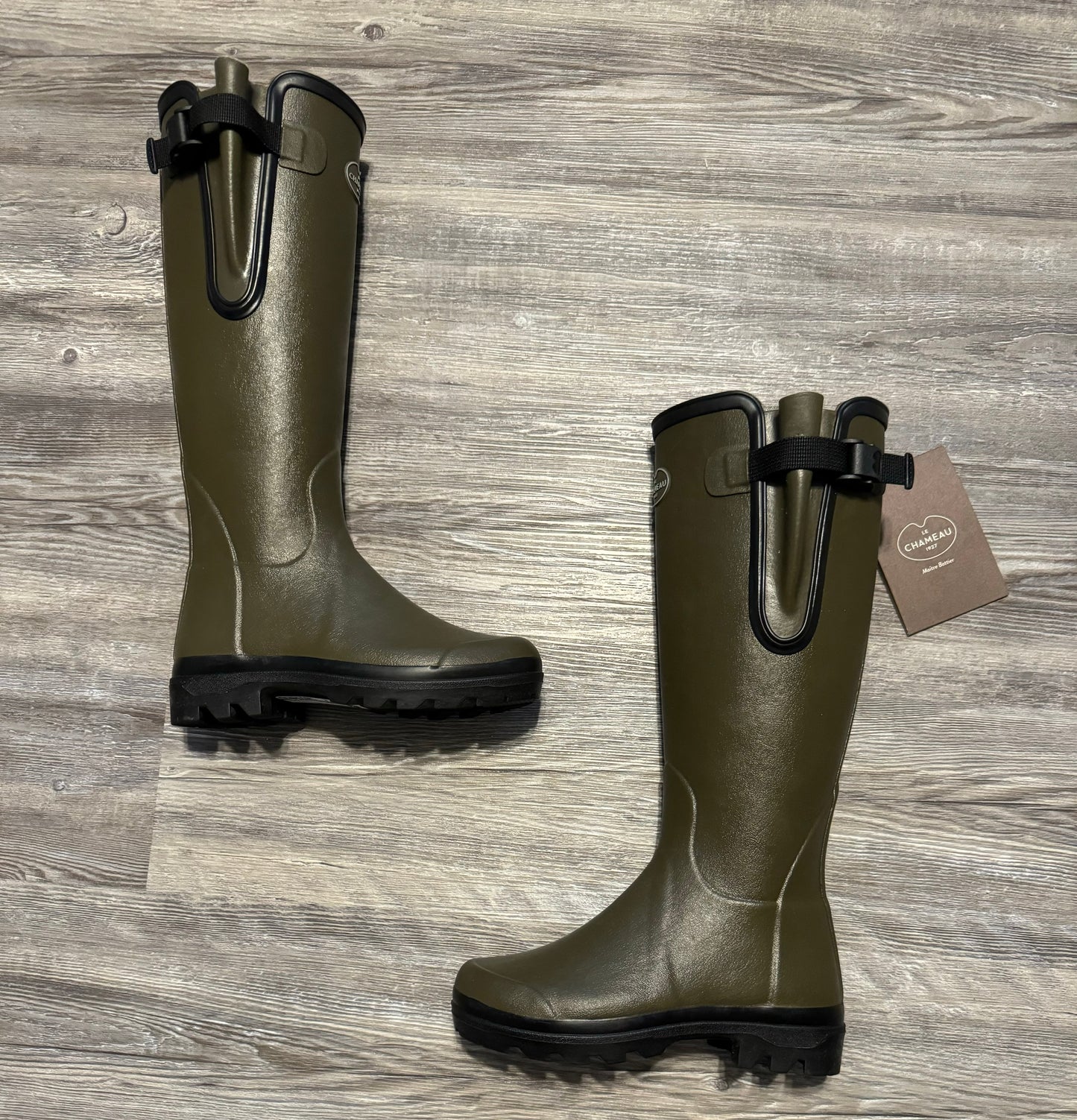 Boots Rain By Chameau  Size: 6