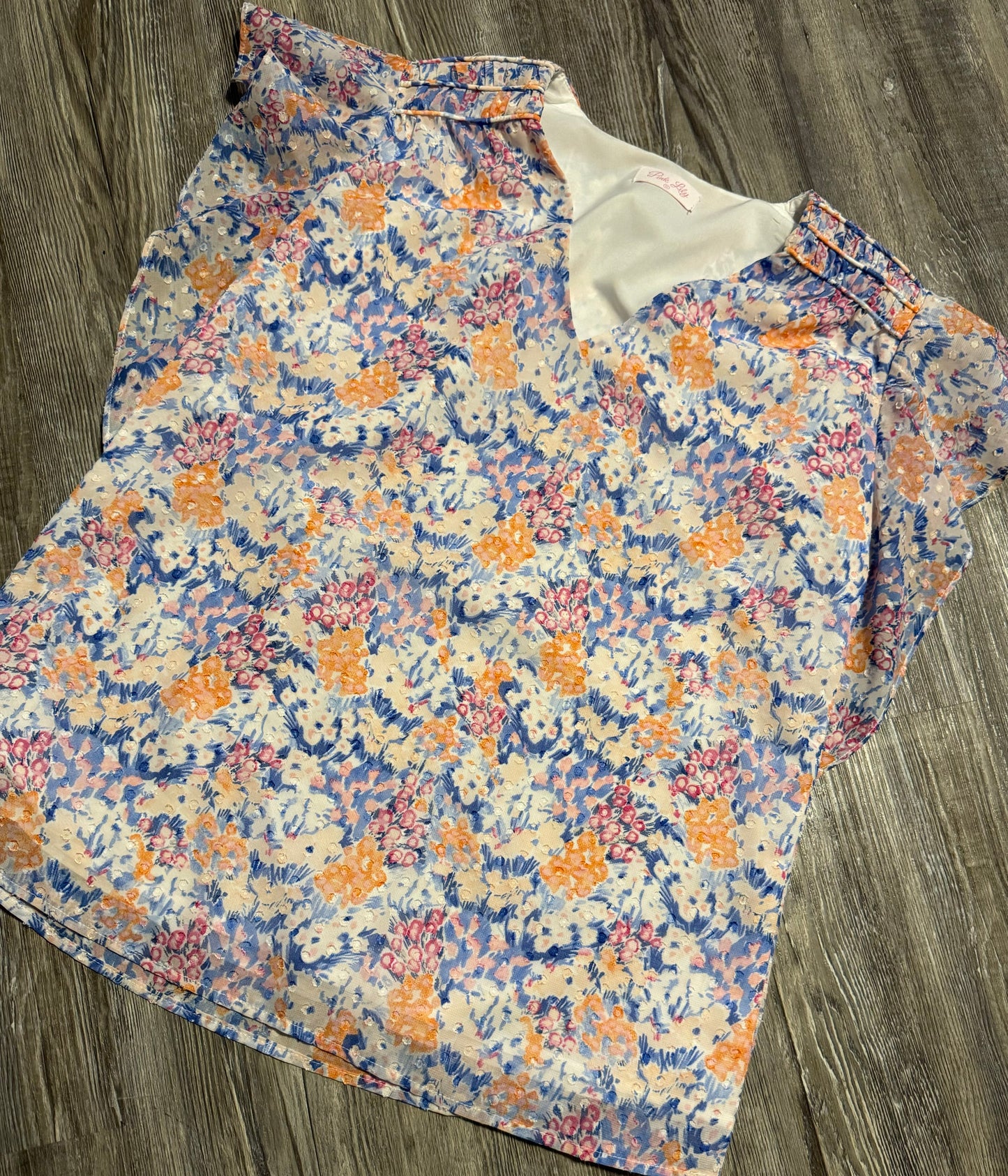 Top Short Sleeve By Pink Lily  Size: S