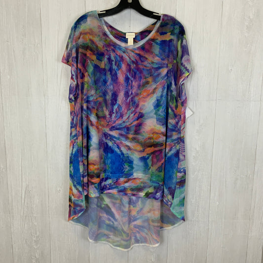 Top Short Sleeve By Chicos  Size: Xl