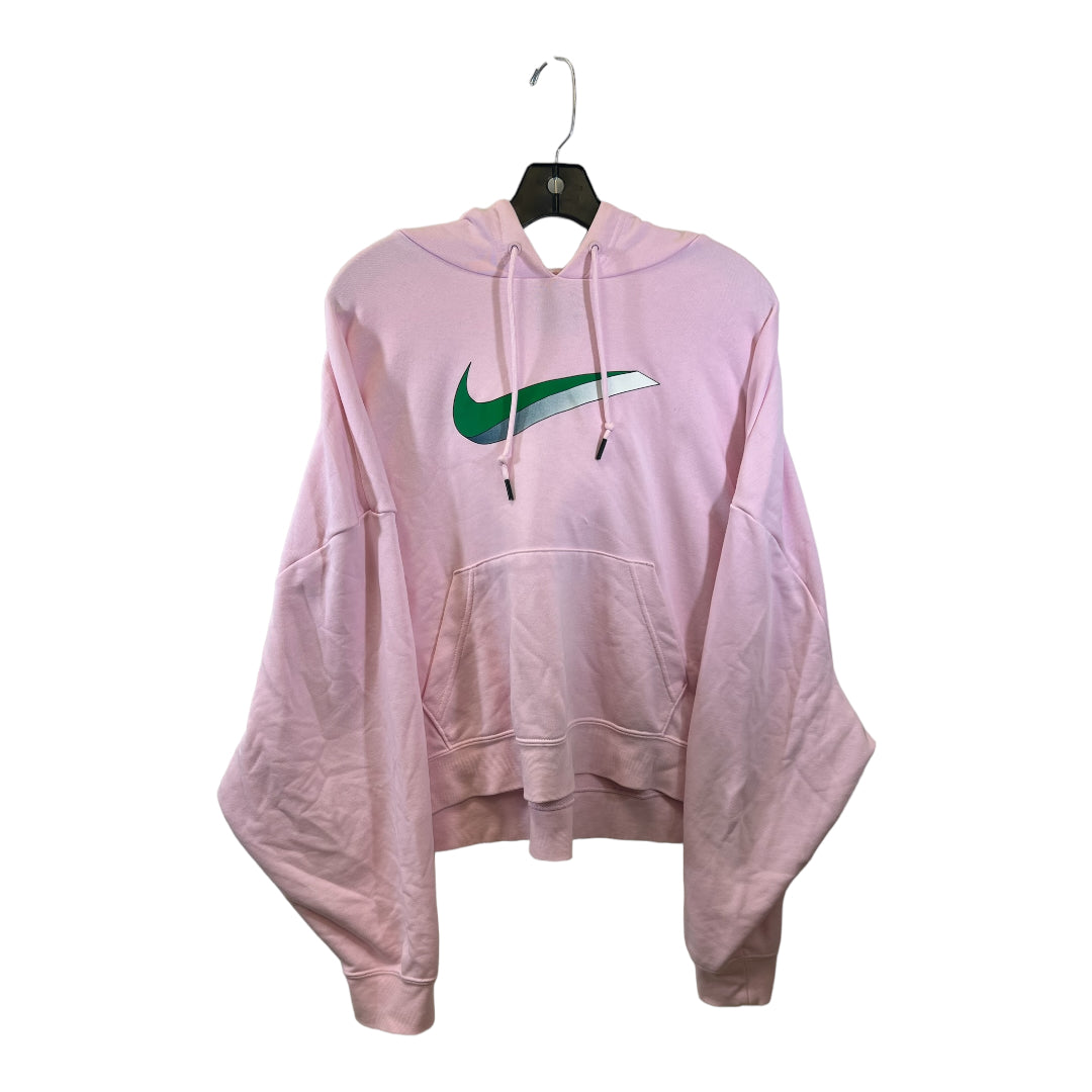 Sweatshirt Hoodie By Nike Apparel  Size: L