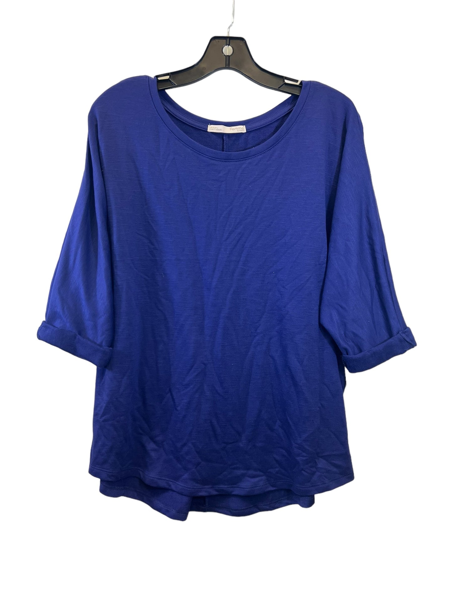 Top Short Sleeve Basic By Clothes Mentor  Size: L