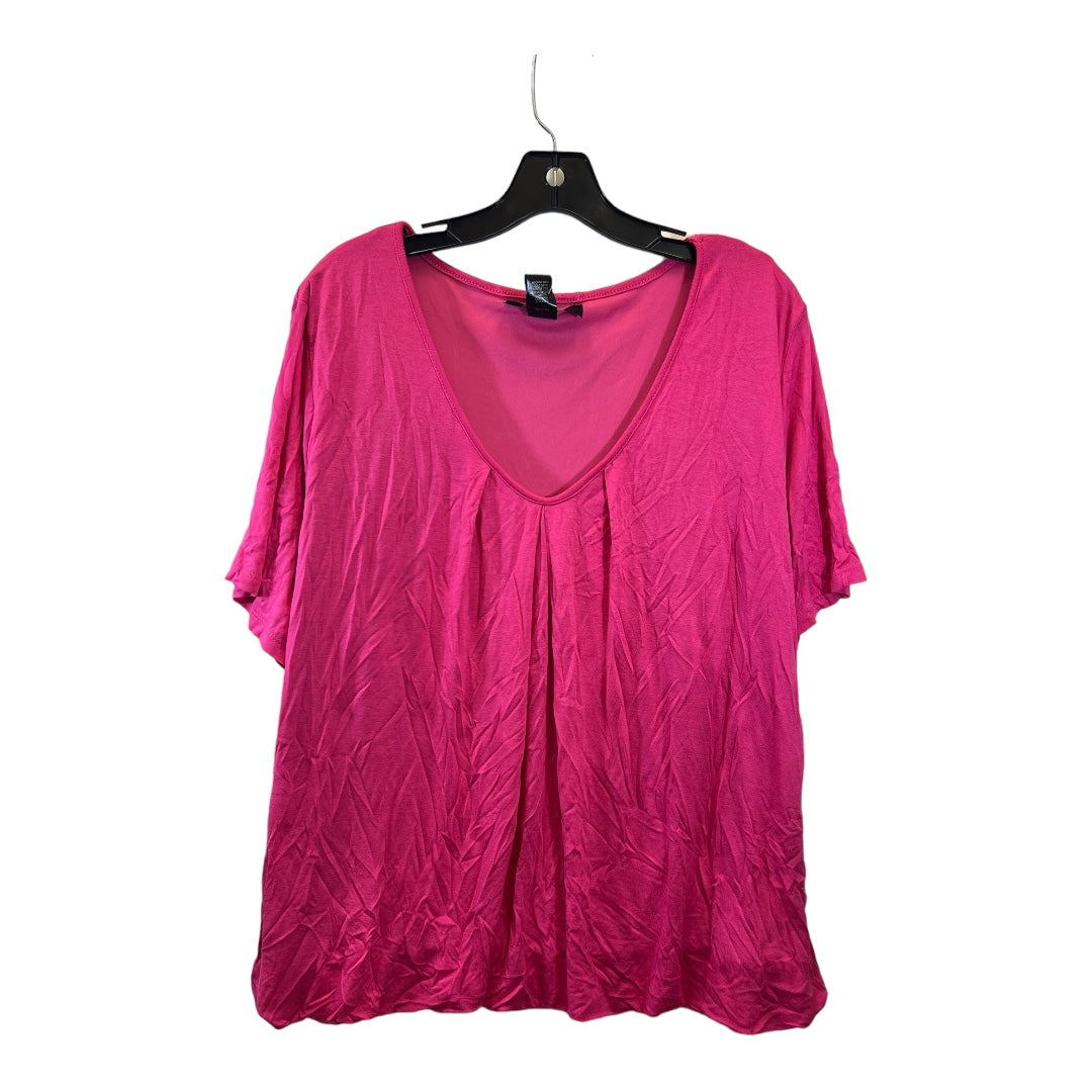 Top Short Sleeve Basic By Ashley Stewart  Size: 2x