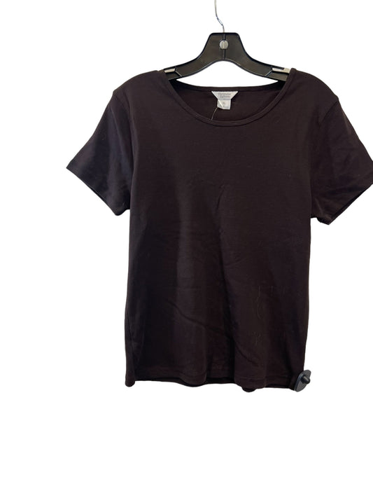 Top Short Sleeve Basic By Christopher And Banks  Size: Xl