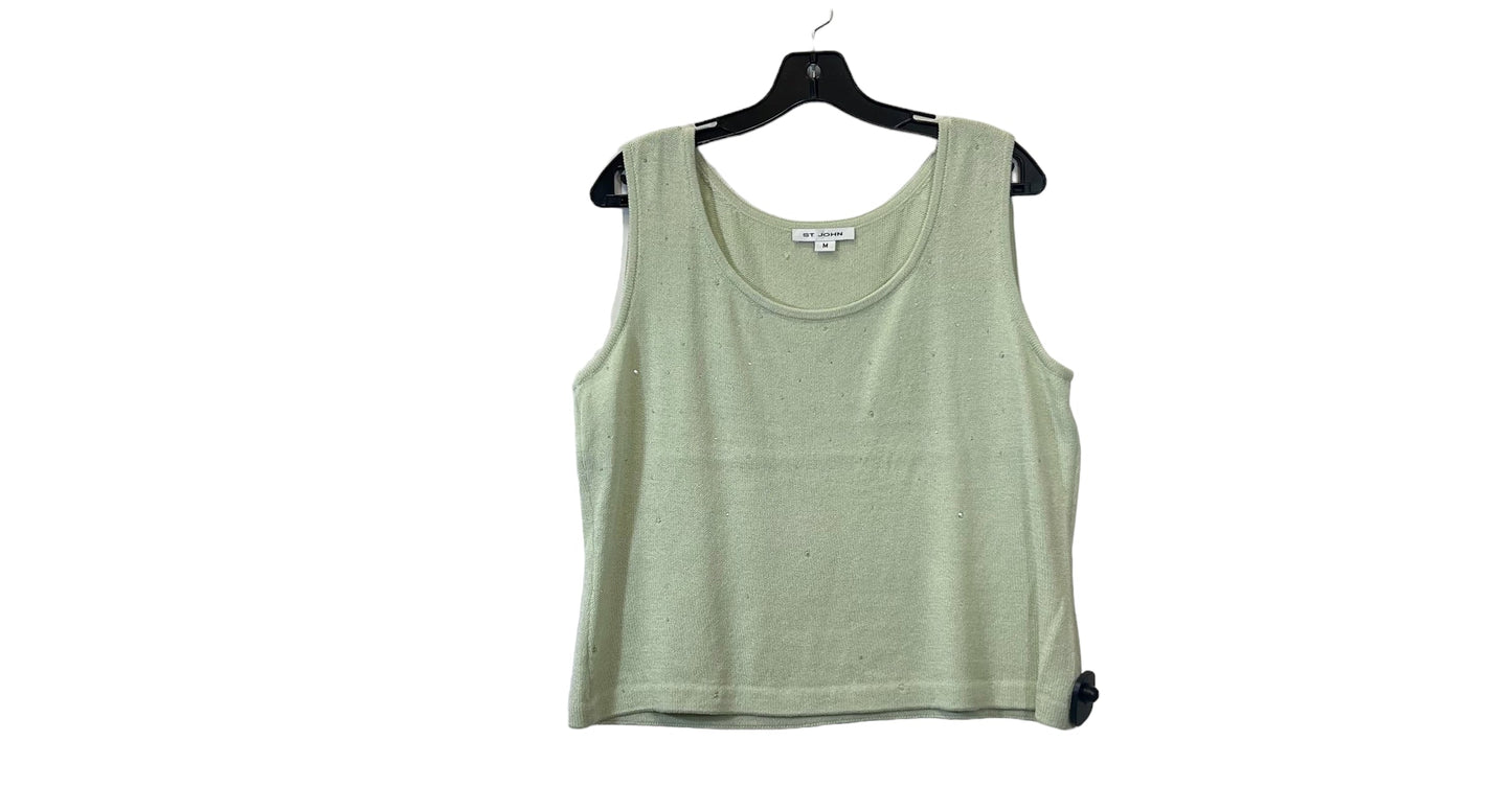 Top Sleeveless Designer By St John Collection  Size: L