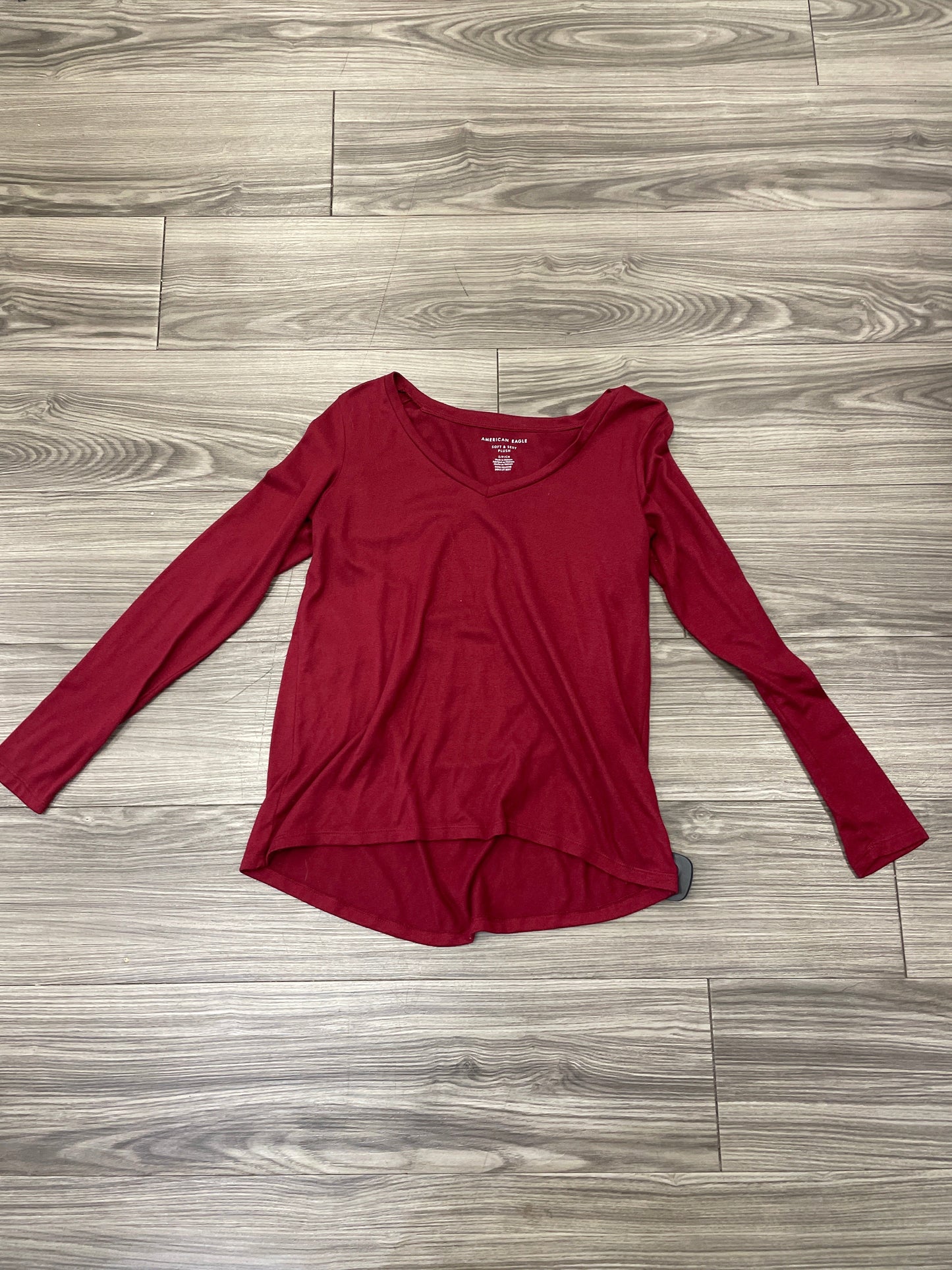 Top Long Sleeve By American Eagle  Size: S