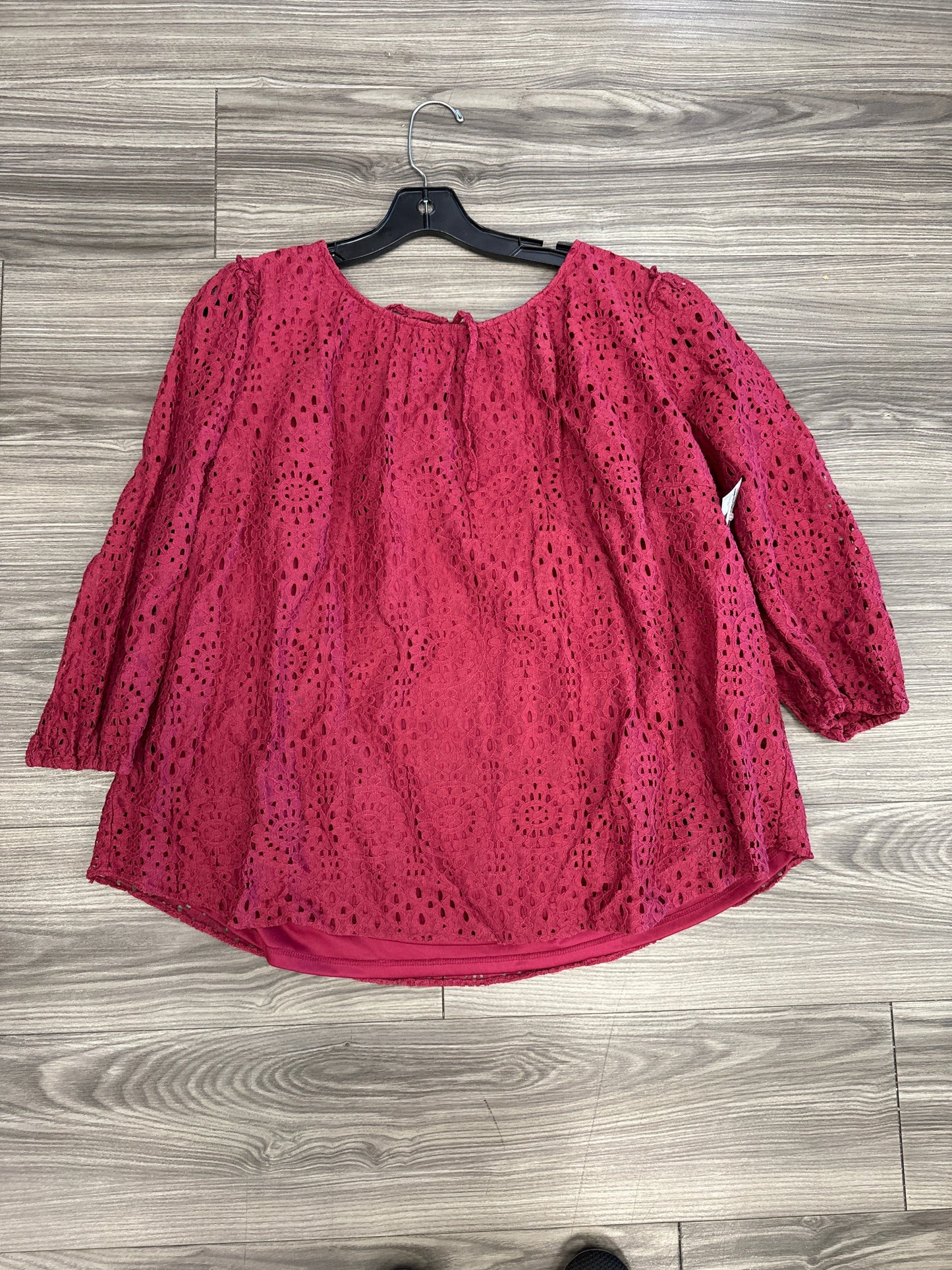 Top Long Sleeve By Clothes Mentor  Size: 2x