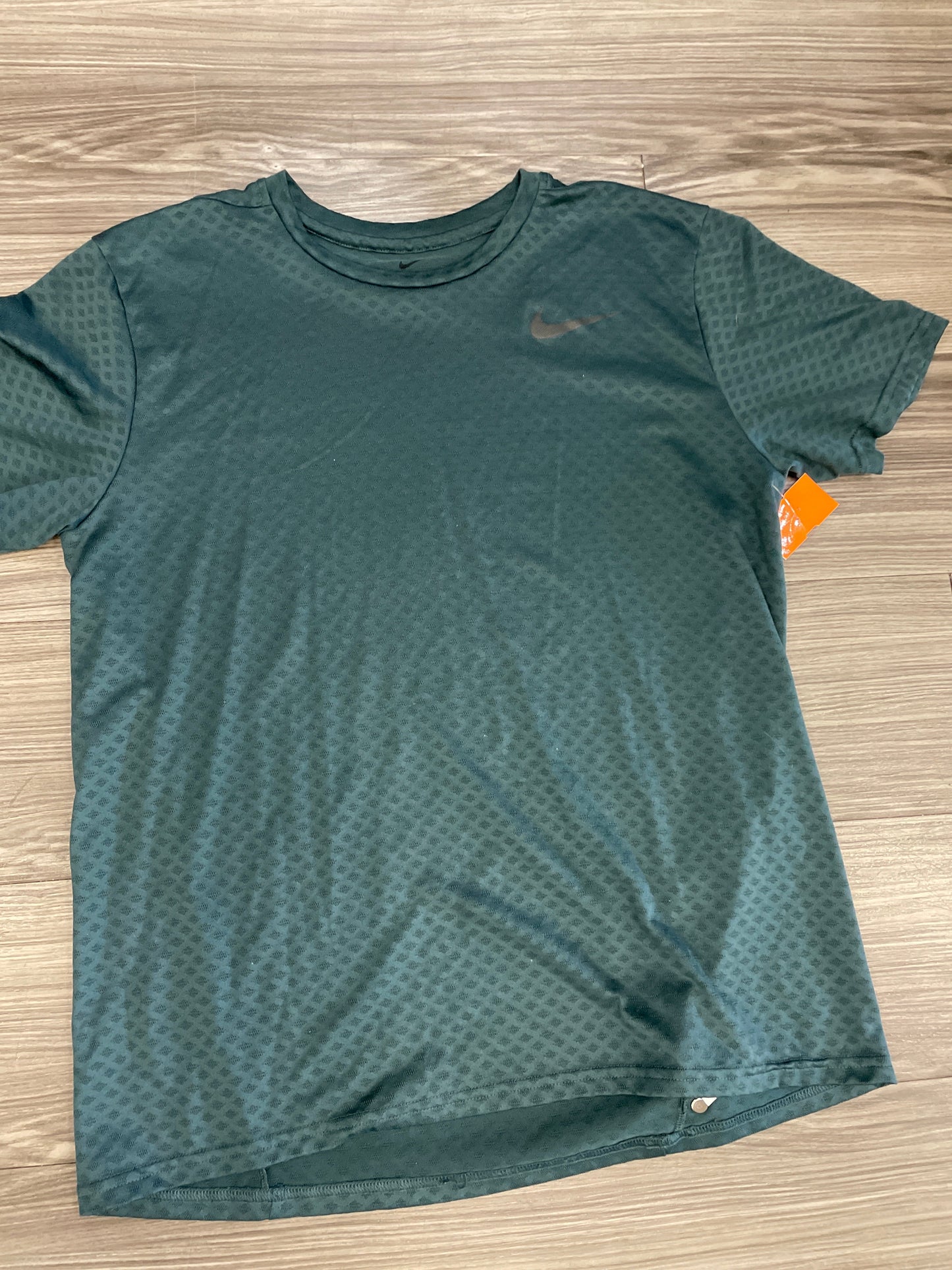 Athletic Top Short Sleeve By Nike  Size: L