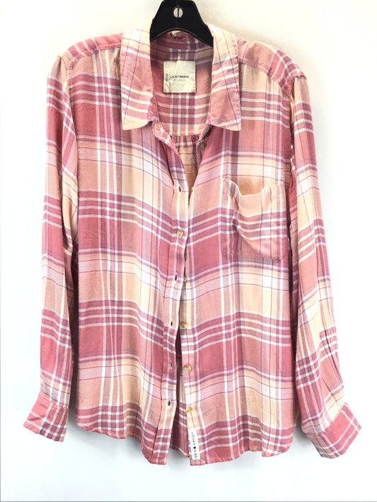 Top Long Sleeve By Lucky Brand  Size: L