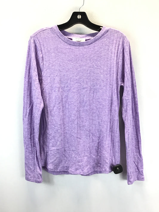 Top Long Sleeve Basic By Zenana Outfitters  Size: L