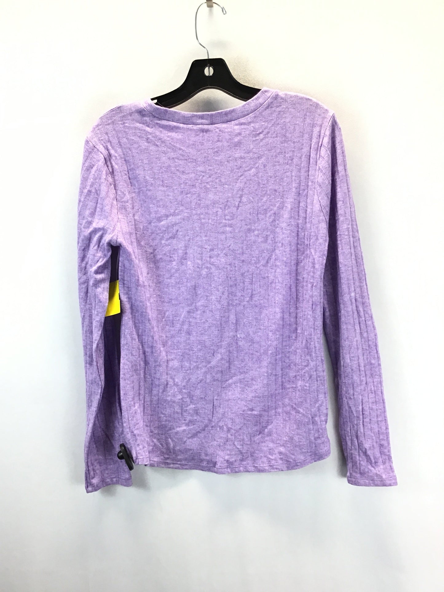 Top Long Sleeve Basic By Zenana Outfitters  Size: L