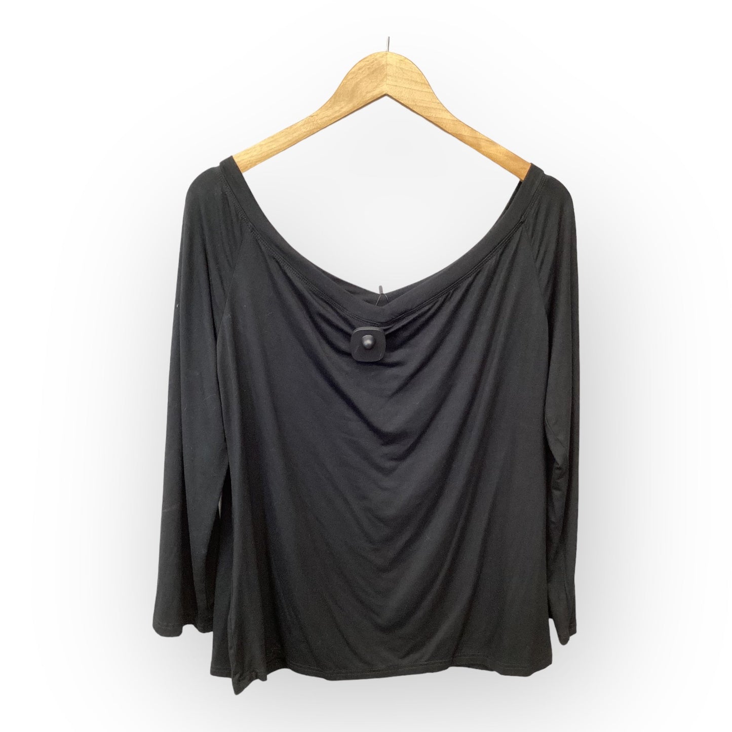 Top Long Sleeve Basic By Shein  Size: Xxl