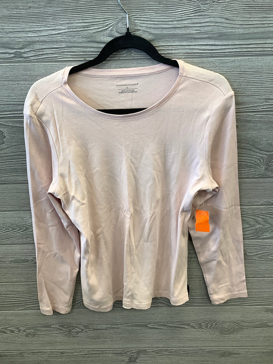 Top Long Sleeve Basic By Christopher And Banks  Size: L