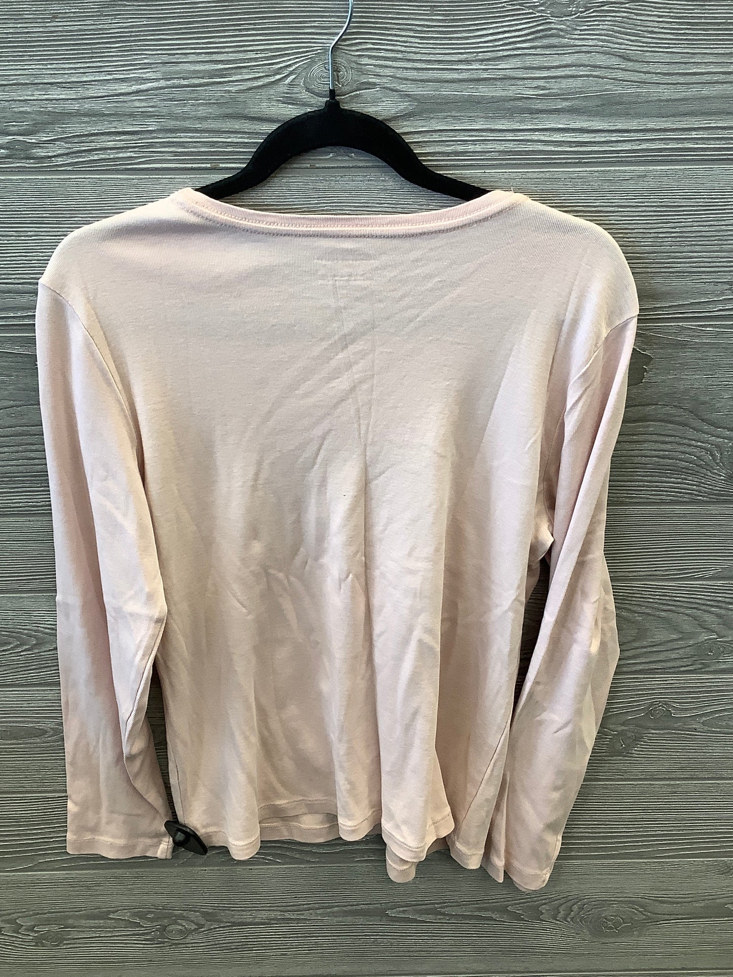 Top Long Sleeve Basic By Christopher And Banks  Size: L