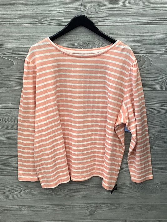 Top Long Sleeve By Croft And Barrow  Size: 3x