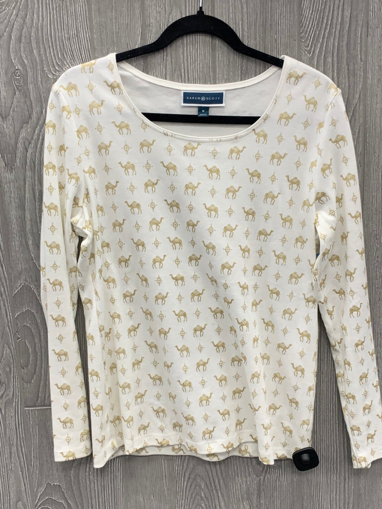 Top Long Sleeve By Karen Scott  Size: M