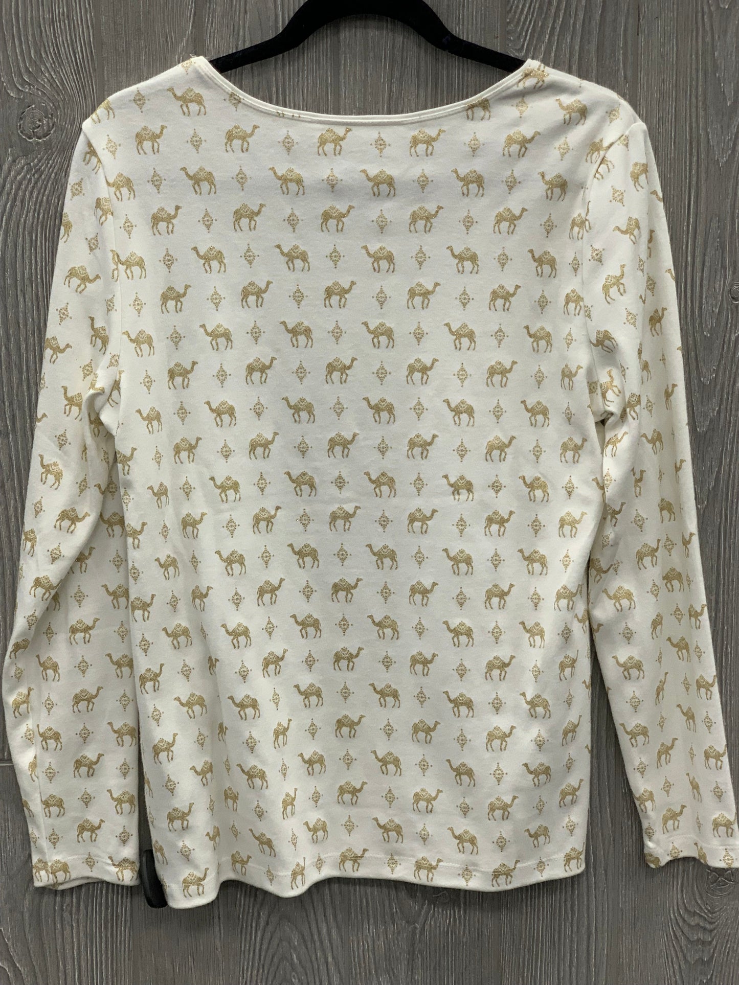 Top Long Sleeve By Karen Scott  Size: M