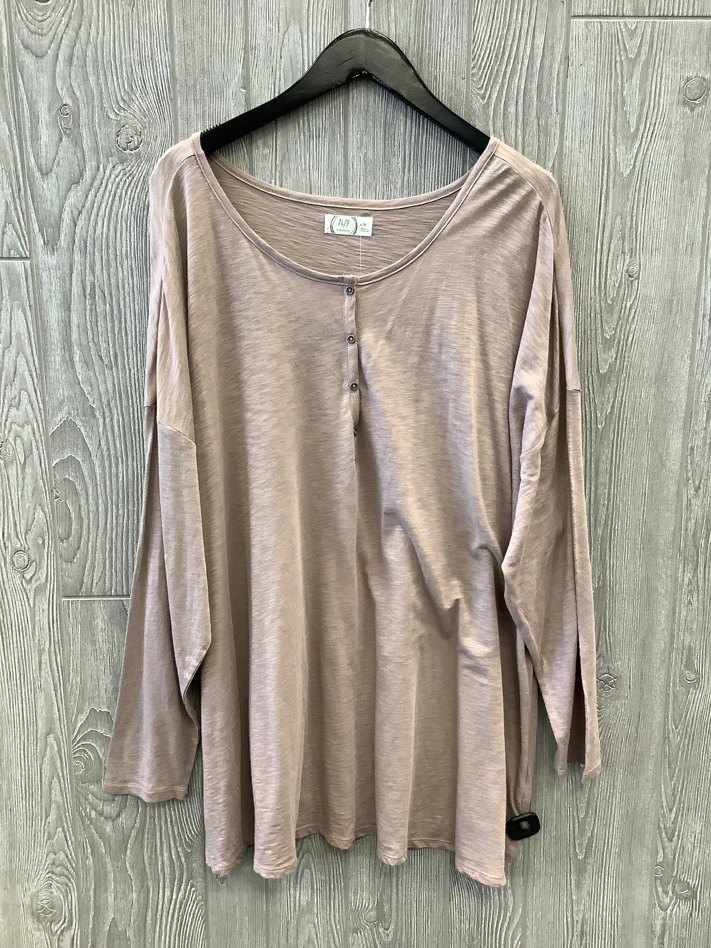 Top Long Sleeve By Maurices  Size: 3x