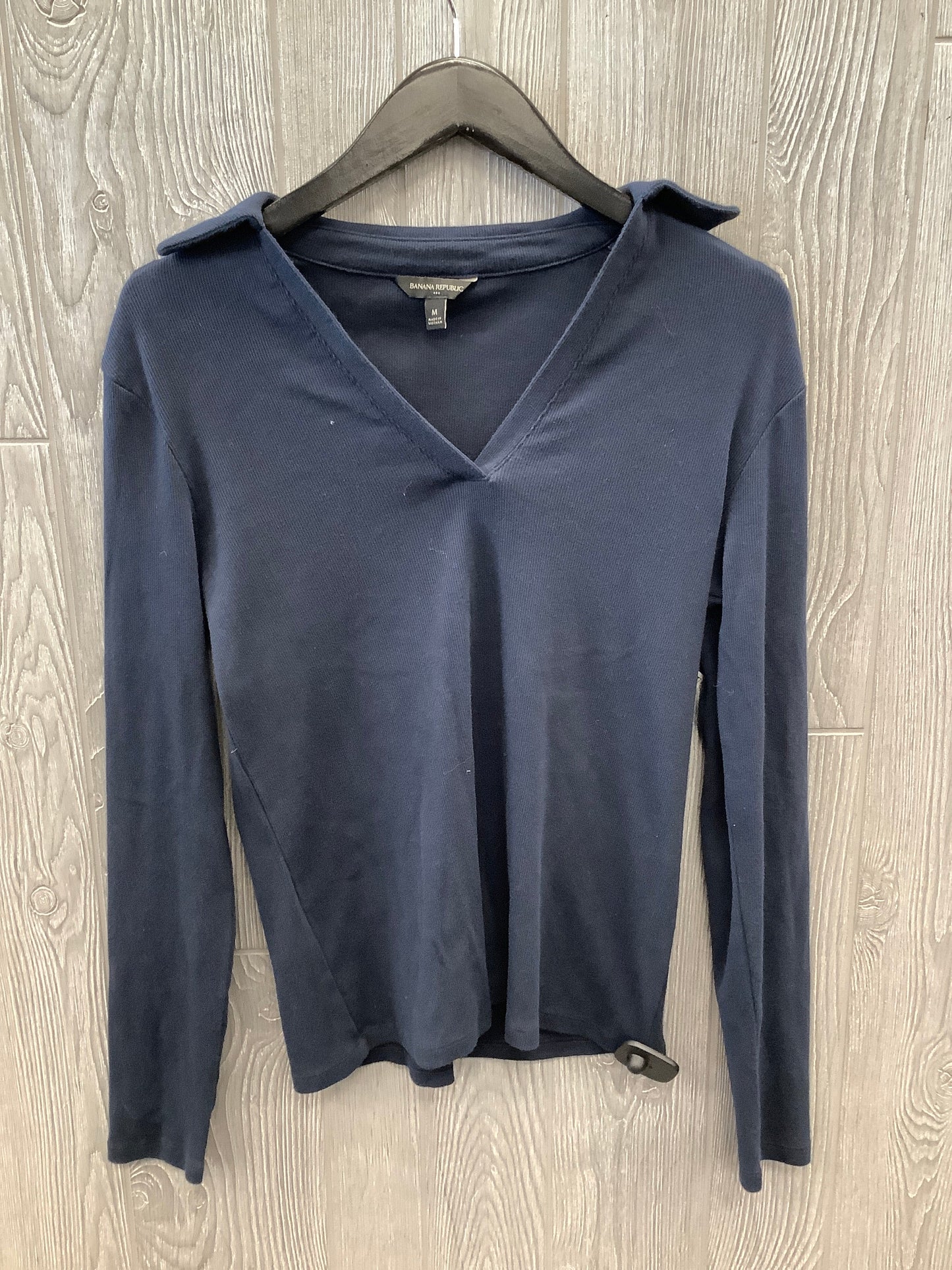 Top Long Sleeve By Banana Republic O  Size: M