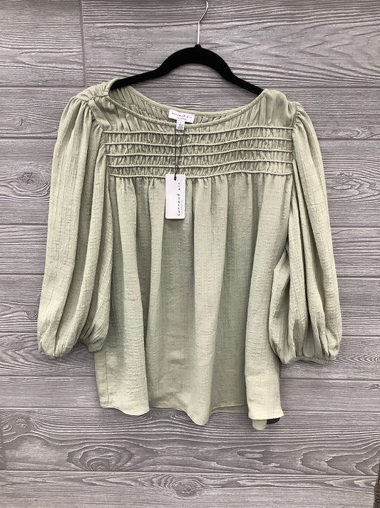 Blouse Long Sleeve By Cma  Size: L