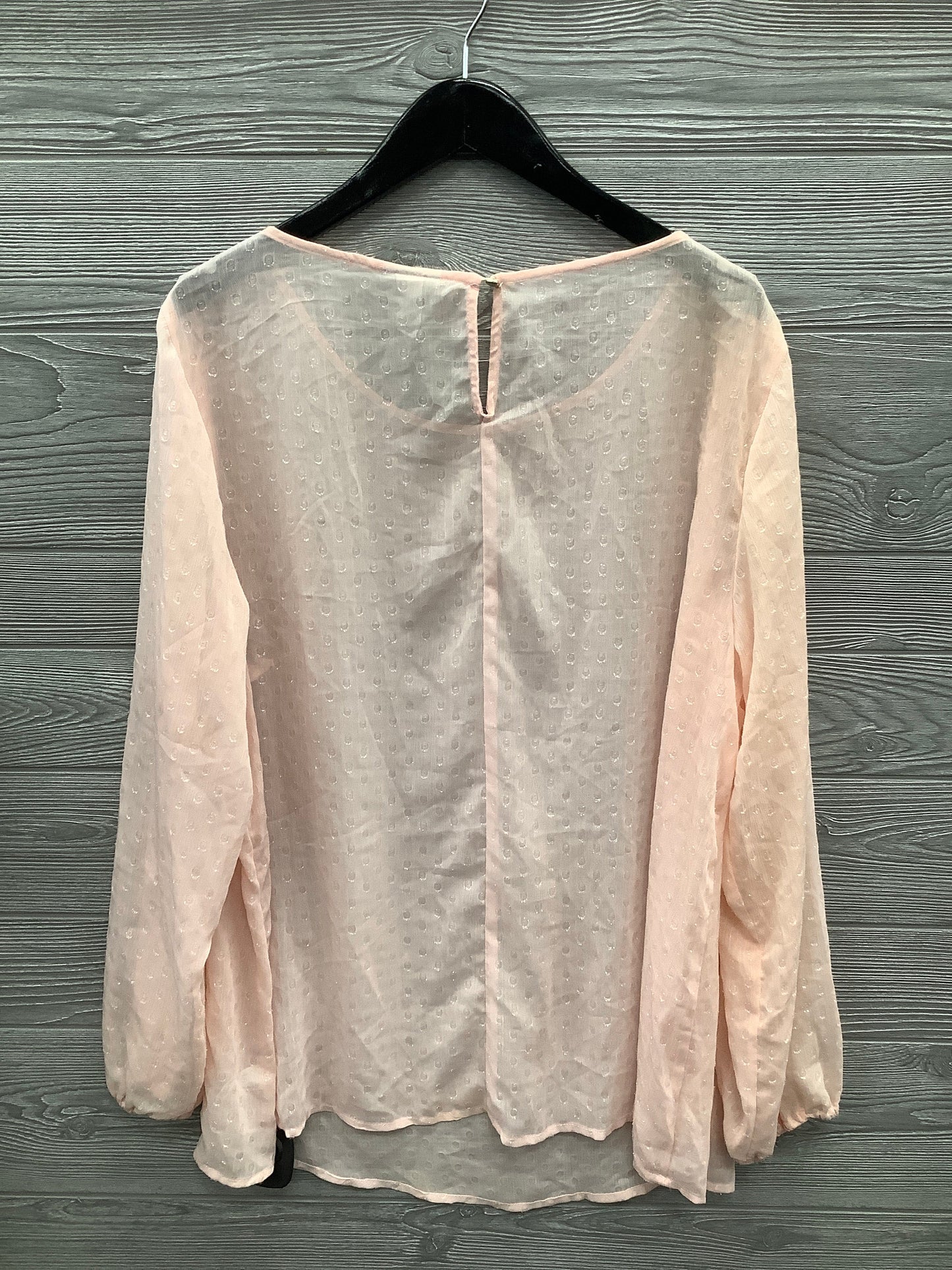 Top Long Sleeve By Ava & Viv  Size: 2x