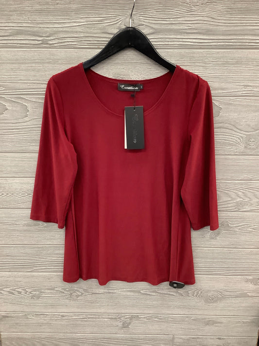 Top 3/4 Sleeve Basic By Clothes Mentor  Size: S