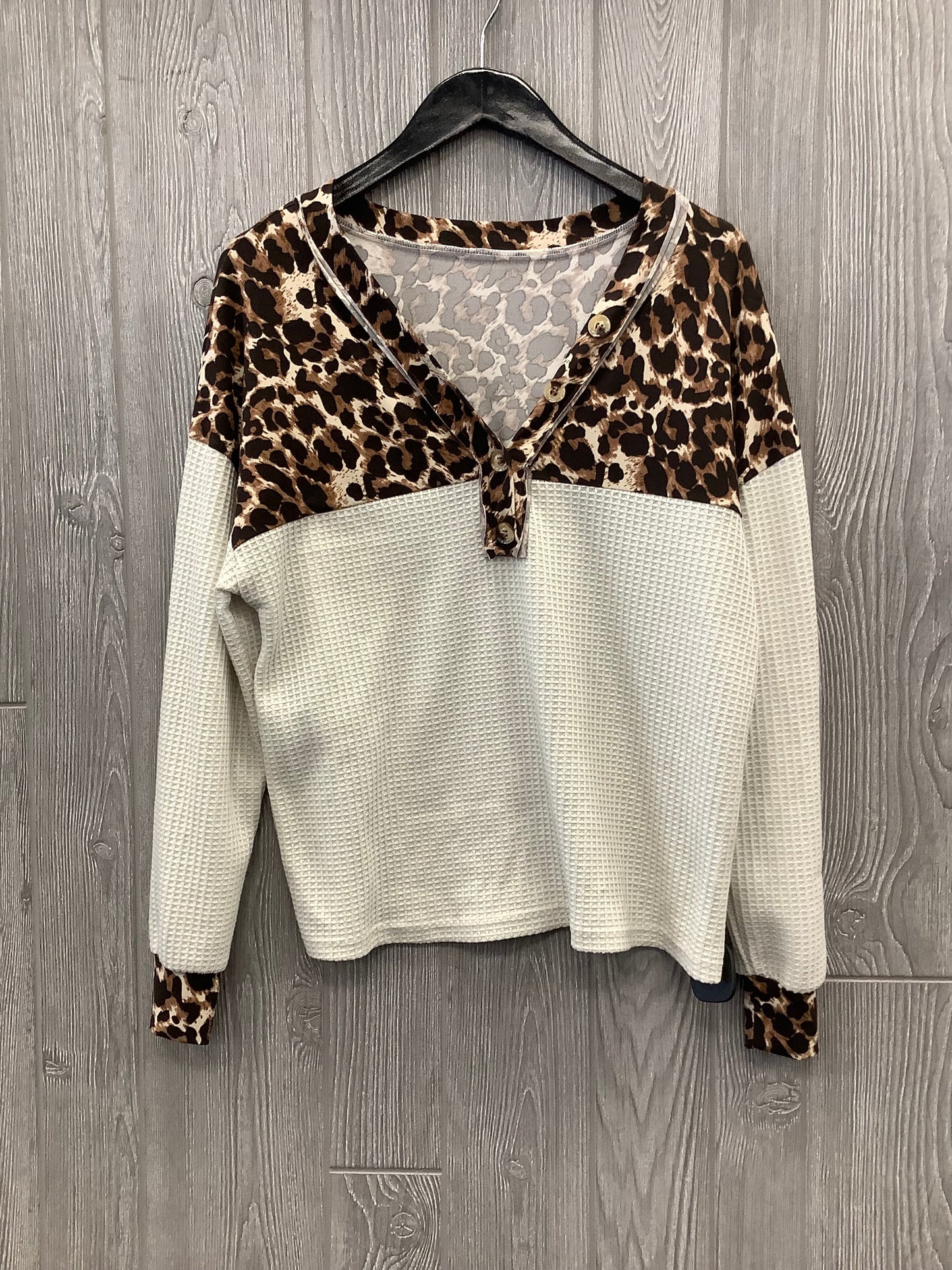 Top Long Sleeve By Shein  Size: L