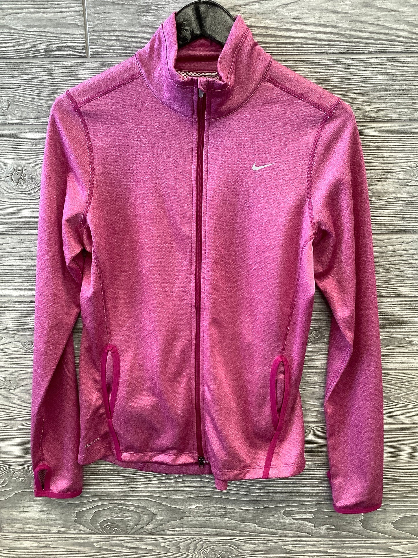 Athletic Top Long Sleeve Crewneck By Nike Apparel  Size: M