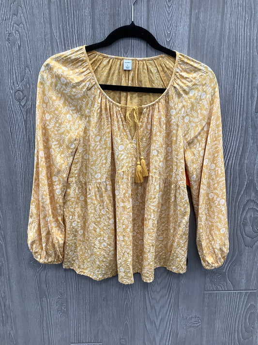 Blouse Long Sleeve By Old Navy  Size: S