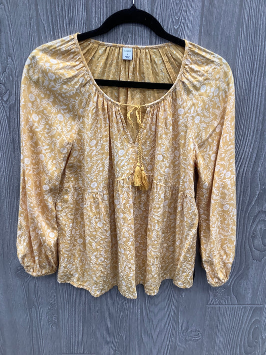 Blouse Long Sleeve By Old Navy  Size: S