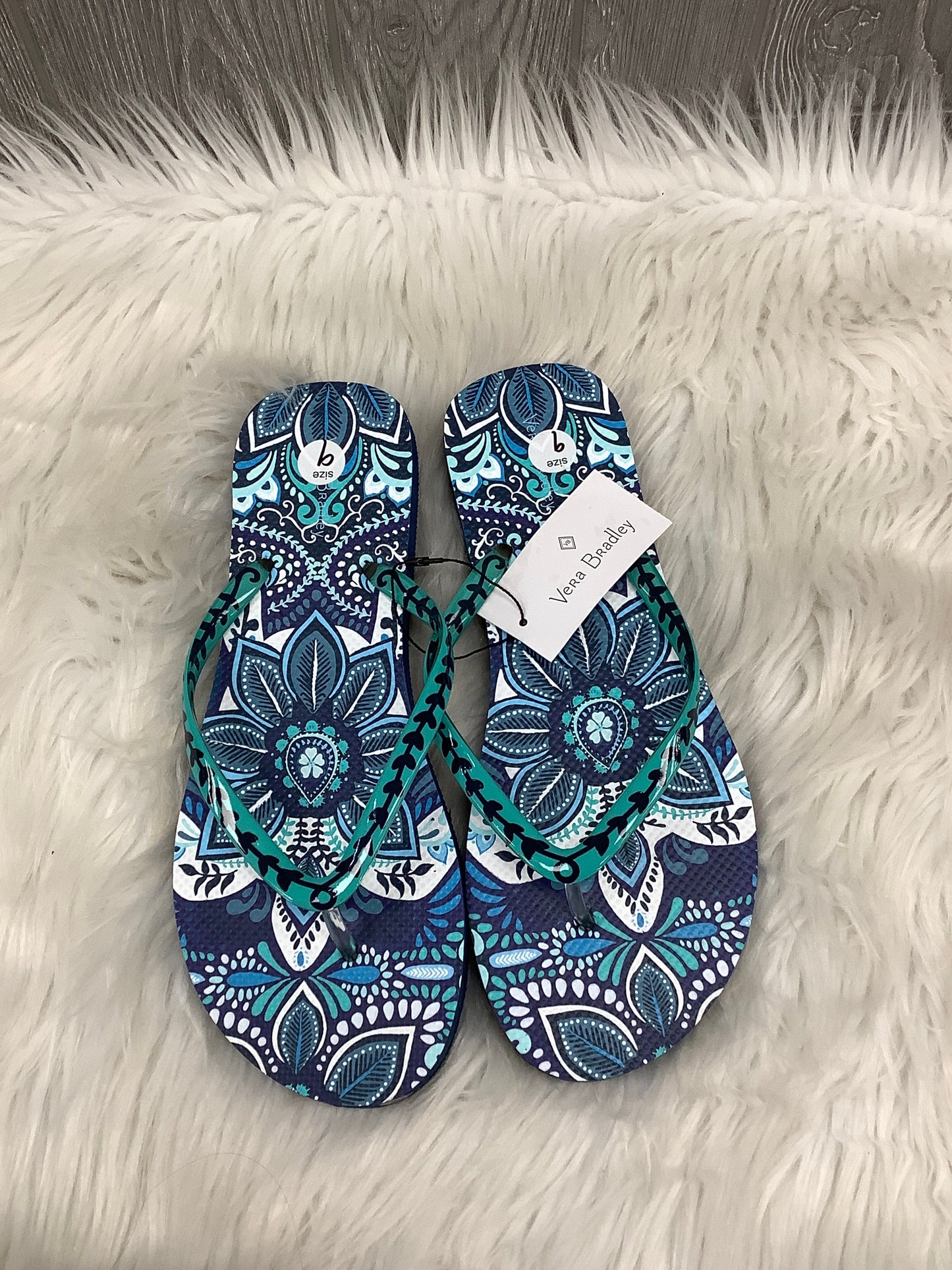 Sandals Flip Flops By Vera Bradley Classic  Size: 9