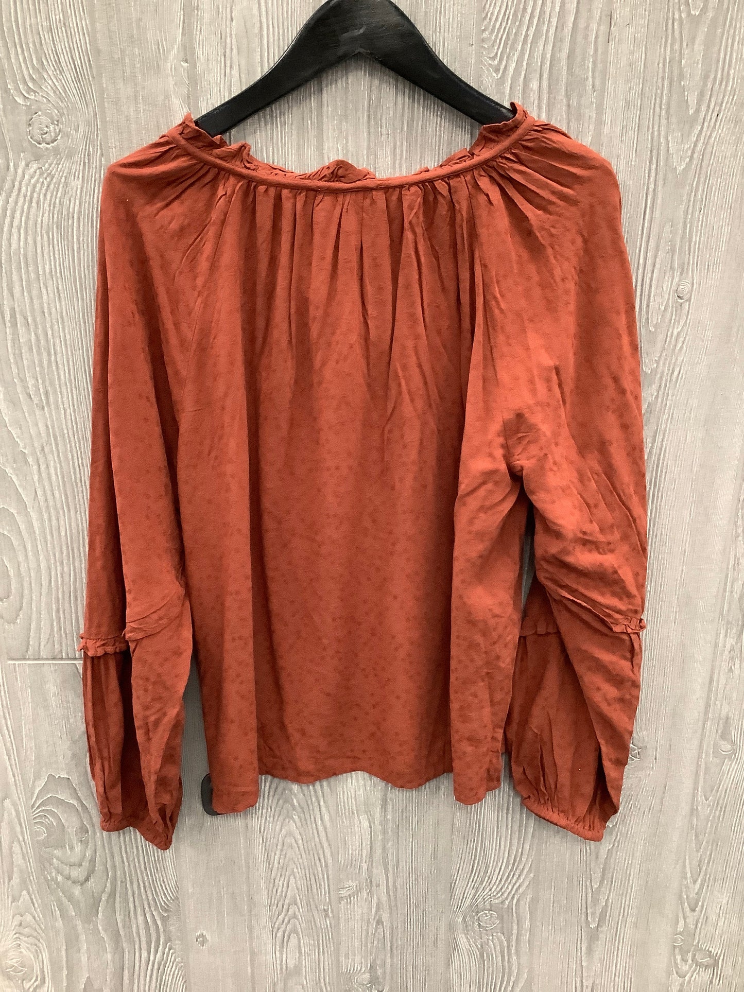 Blouse Long Sleeve By Knox Rose  Size: S