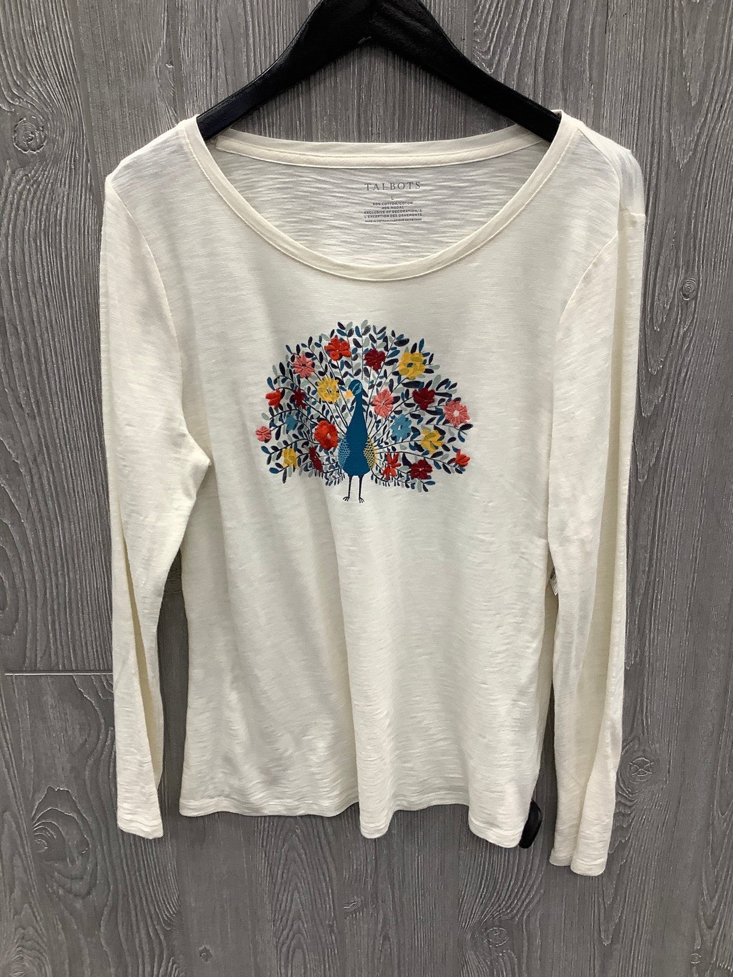 Top Long Sleeve By Talbots  Size: L