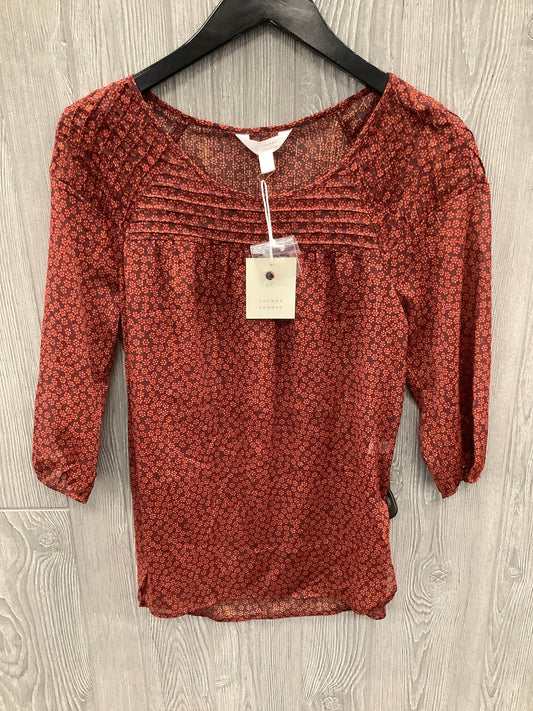 Blouse Long Sleeve By Lc Lauren Conrad  Size: S