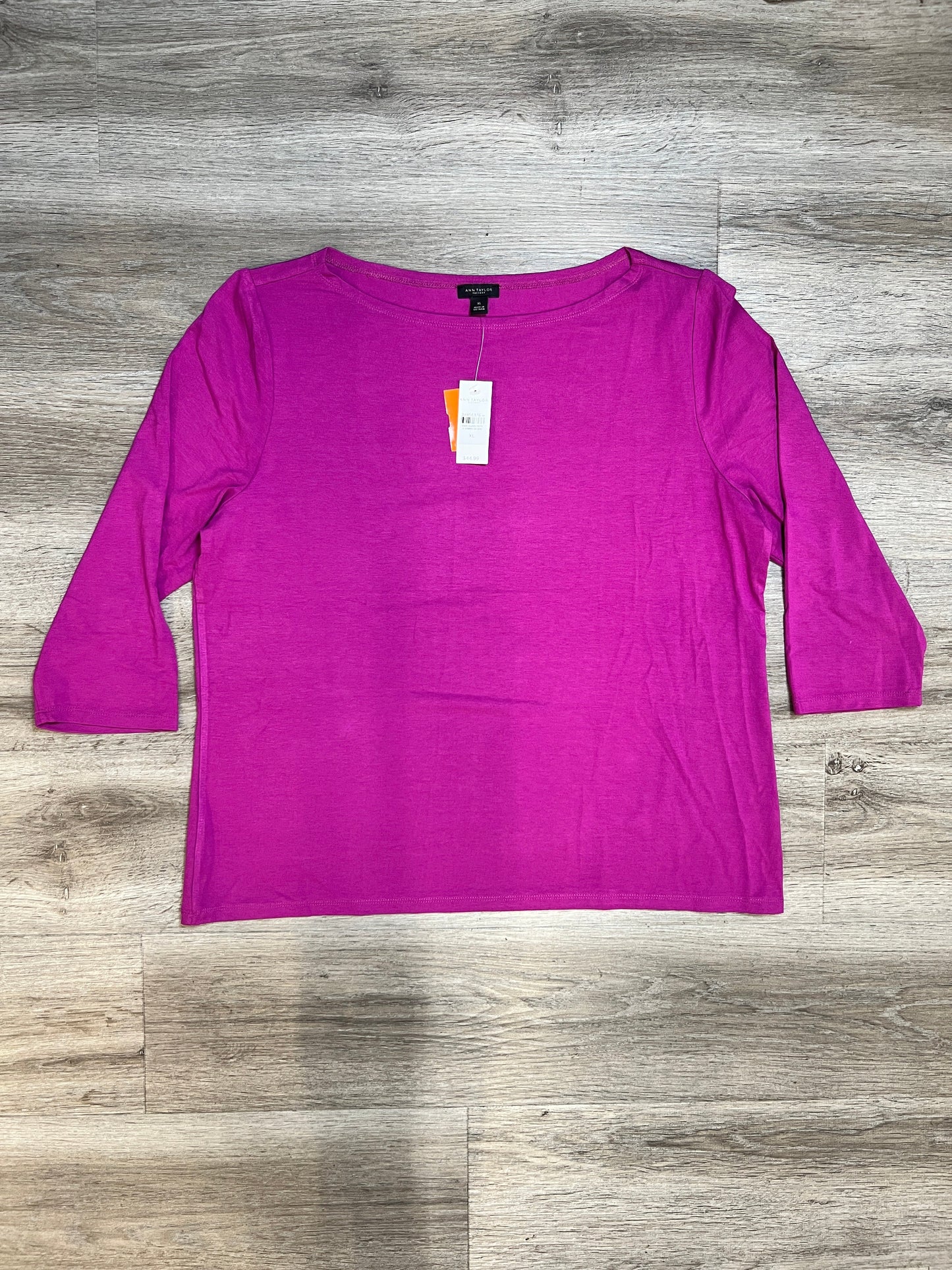 Top 3/4 Sleeve Basic By Ann Taylor O  Size: Xl