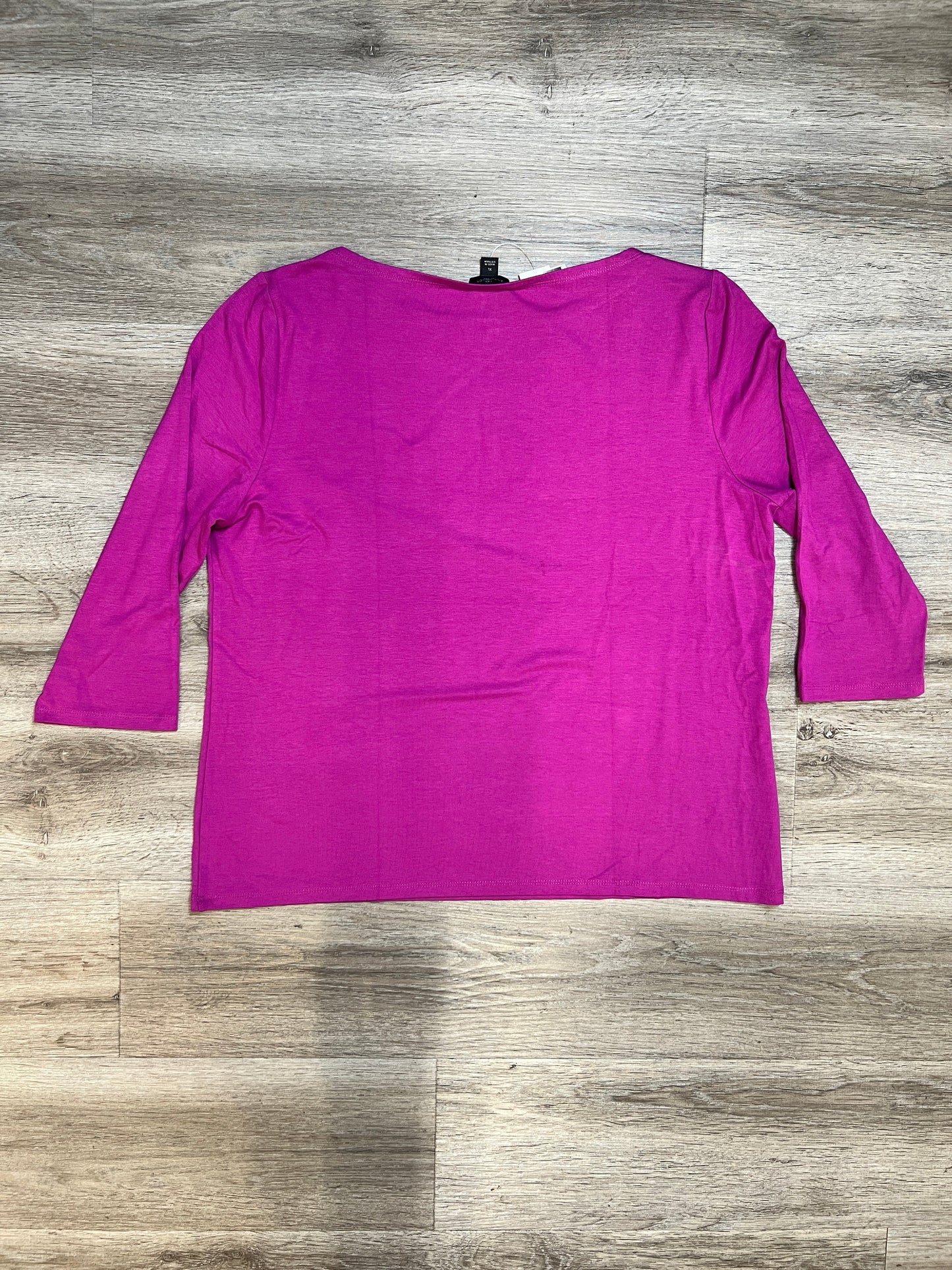 Top 3/4 Sleeve Basic By Ann Taylor O  Size: Xl