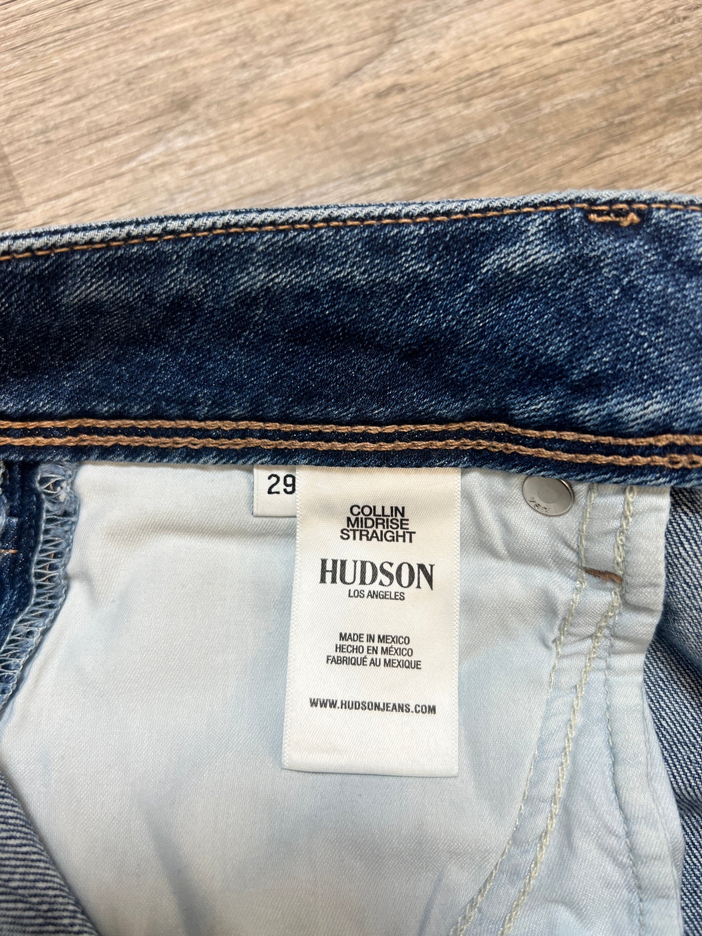 Jeans Straight By Hudson  Size: 6